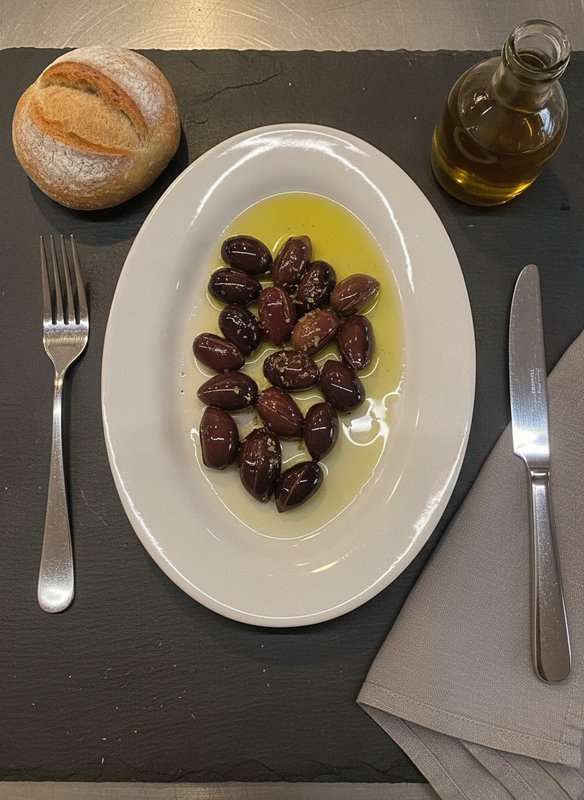 Ελιές Καλαμών σε ελαιόλαδο