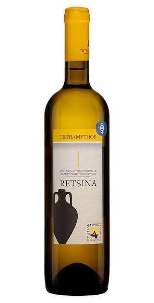 TETRAMYTHOS WINERY - RETSINA AMPHORAE NV